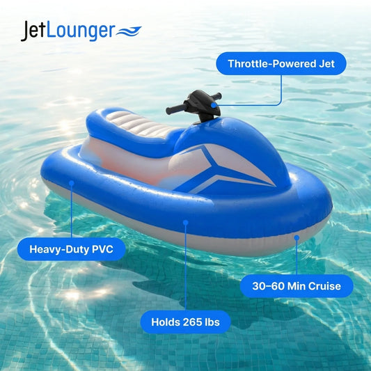 JetLounger™ — Motorized Pool Float
