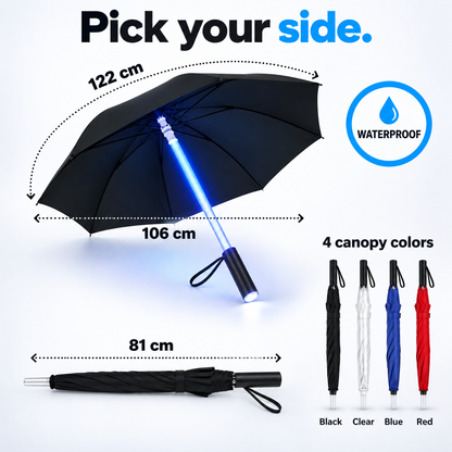 SaberBrella™ — The Glowing Saber Umbrella